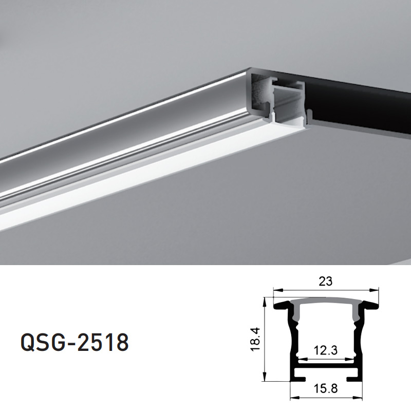 LED Channel Diffuser With Flange For 12mm Strip Light LED Channel Diffuser With Flange For 12mm Strip Light